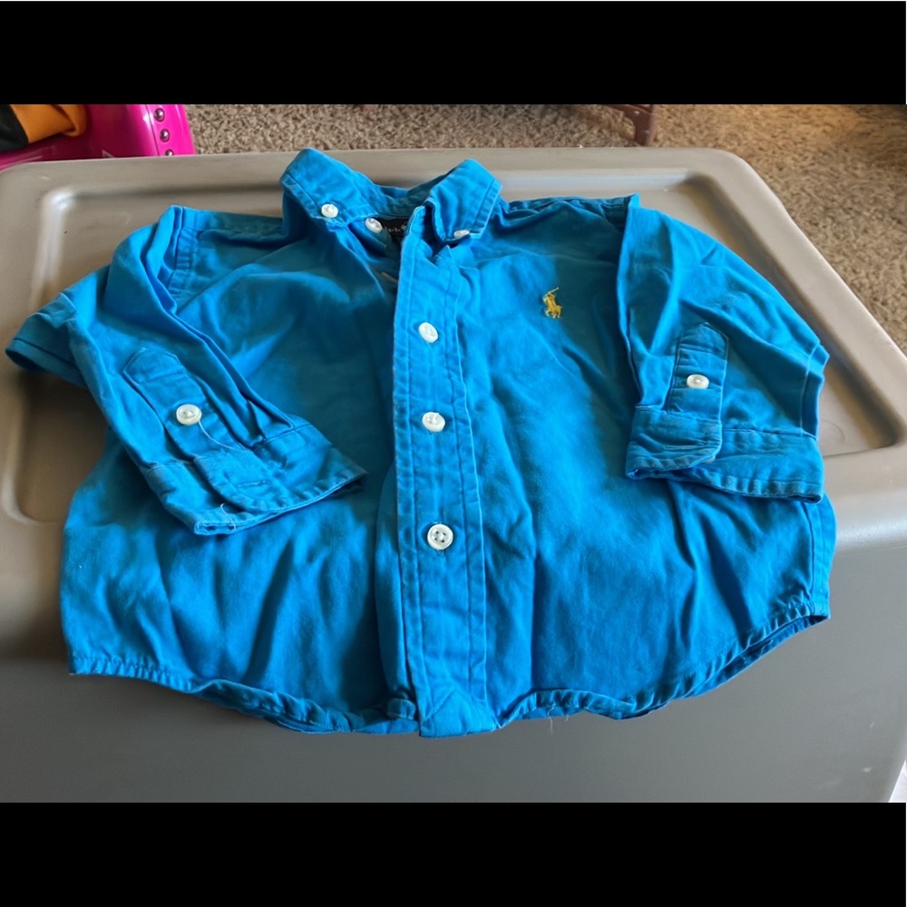 Ralph Lauren baby button down shirt